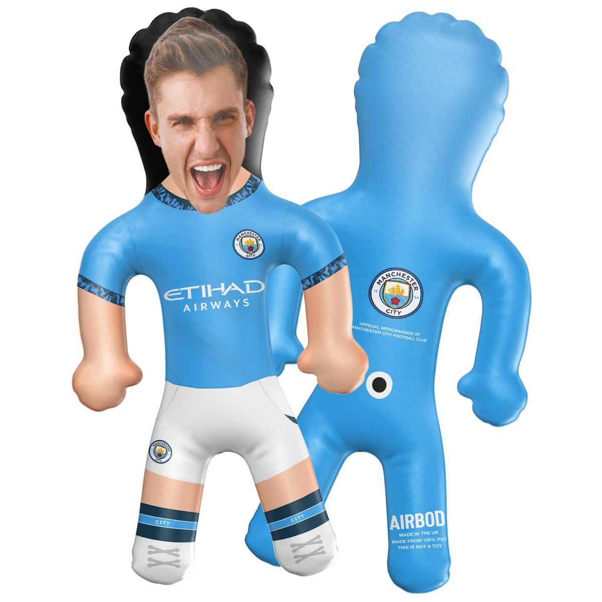 Manchester City Personalised Inflatable