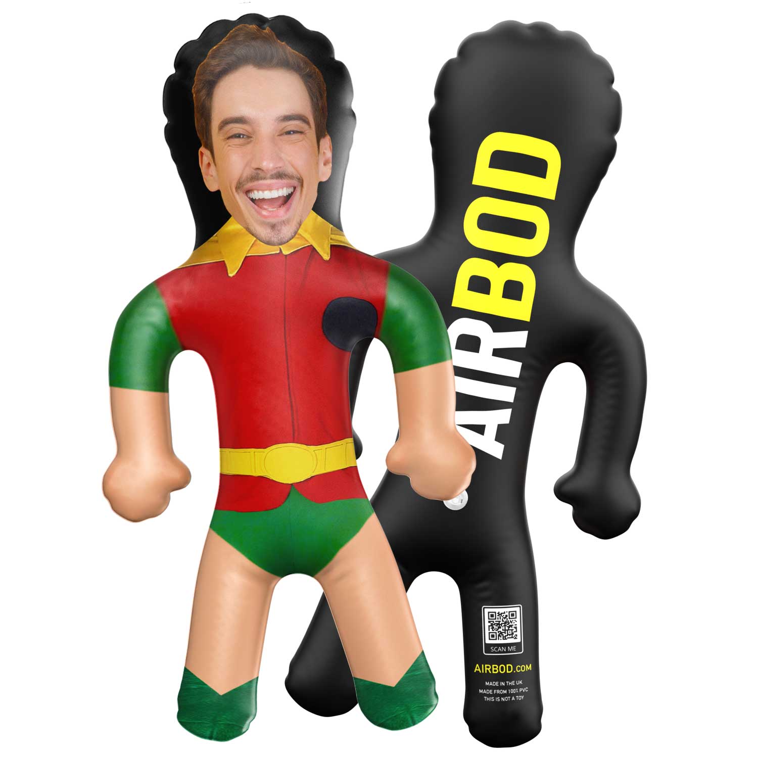 custom male superhero blow up doll