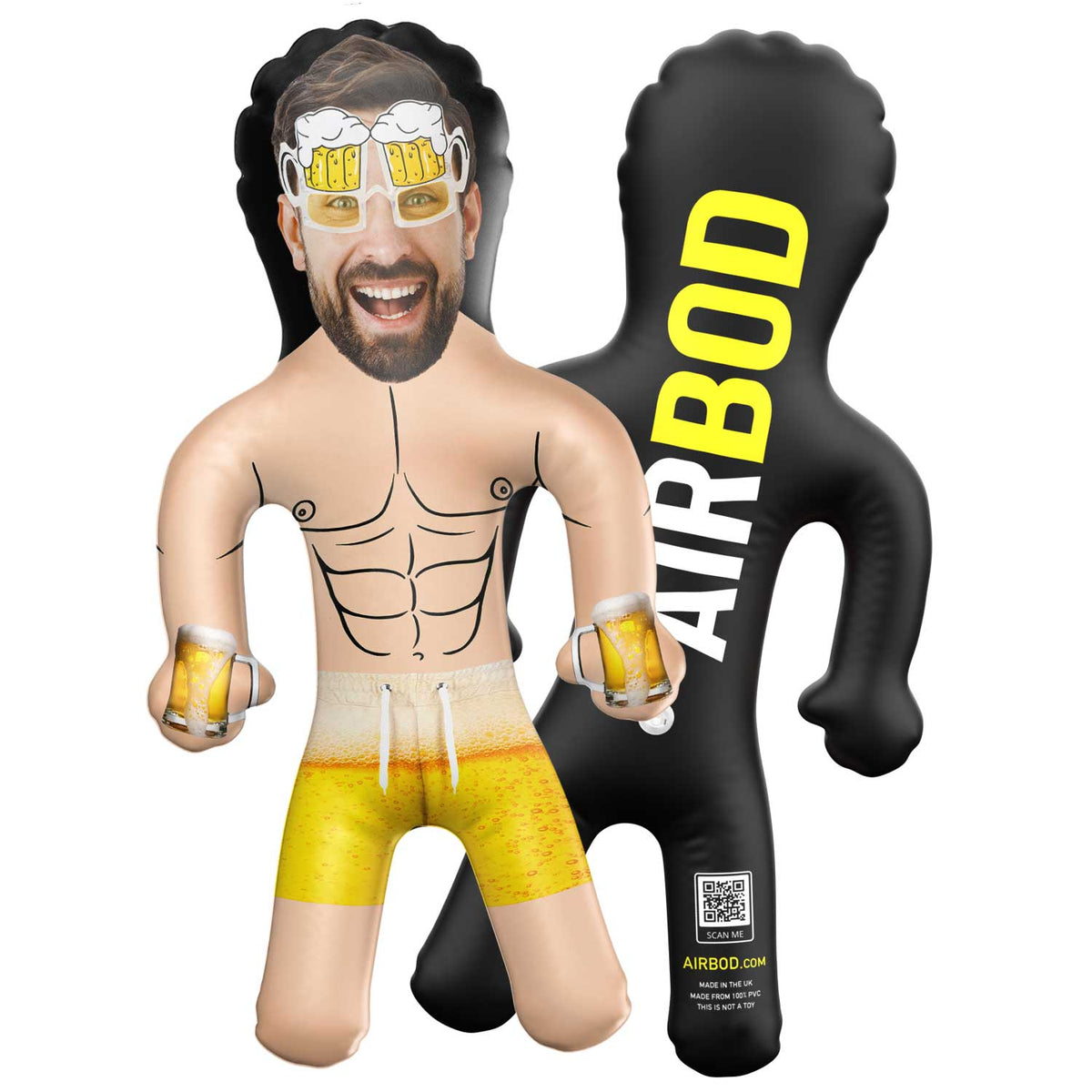 beer man custom blow up doll